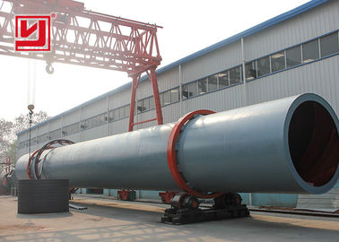 Single Drum Rotary Dryer Machine For Drying Kaolin 1.8-5t Capacity φ1200*10000mm